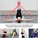 Resistance Bands Set - 3 Skin-Friendly Exercise Bands, 3 Resistance Levels - Ideal for Strength Training, Pilates, Yoga - for Women and Men - 6.5ft - Buy Online on SooperMarket.com
