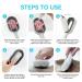 Animal Hair Removal Brush with Water Tank | Cat & Dog Grooming Tool + 10 Dry Towels - Efficient Pet Hair Remover - Buy Online on SooperMarket.com