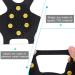 10-Stud Ice Cleats Shoe Spikes - Slip-On Crampons for Winter Outdoor Sports & Climbing - International Shipping Available - Buy Online on SooperMarket.com