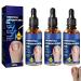 3Pcs German Toenailcare Removal Paronychia Oil, Paronychia Treatment, Anti Paronychia Relief Oil for Repair and Improve Toenail Health