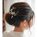 Unicra Bridal Wedding Hair Comb - Silver Crystal & Pearl Hair Accessories for Women & Girls - Buy Online on SooperMarket.com
