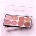 Blush Palette Makeup Blush Cream Palette Face Powder Blusher with 8 Blush 42G - Buy Online on SooperMarket.com