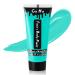 Go Ho Teal Cream Face Body Paint(2.37oz 70ml) Water Based Teal Makeup Face Painting for Adults Children SFX Cosplay Costumes Festivals Halloween