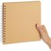 80 Pages Hardcover Kraft Scrapbook Album - Blank 8x8 Inch Journal for Scrapbooking - Buy Online on SooperMarket.com