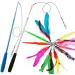 JIARON Cat Toys | 2PCS Retractable Wand and 10PCS Bell Refills | Interactive Teaser for Kitten or Cats - Buy Online on SooperMarket.com