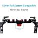 Camtree Hunt Quick Mount Universal Rosette Handle Set for ARRI Standard Rosette Rigs | Comfortable Rubber Handgrip, 15mm Rails, Multiple Angle Adjustments (CH-QM-H) - Buy Online on SooperMarket.com