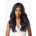 Sensationnel WHAT LACE 13x6 Wigs - Cloud 9 Synthetic Hair Hand Tied Natural Preplucked Hairline Illusion Lace Frontal Lacewig -Whatlace ADANNA (1B)