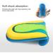 Comfortable Orthopedic Insoles for Pain Reduction | U-Shaped Heel Cushion Inserts for Women & Men | Heel Spur Support | Professional Shoe Inserts in Blue - Buy Online on SooperMarket.com