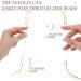 Stainless Steel Curved Needles Set for Jewelry Making - Includes 2 Sizes for String Beading - Buy Online on SooperMarket.com