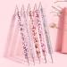 Nail Art Tip Round Flat Painting Drawing Carving Dotting Pen Builder Liner Acrylic Gel UV Polish Tools Painting Drawing Carving Dotting Pen - Buy Online on SooperMarket.com