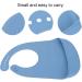 Elderly Silicone Bib Waterproof Elderly Bibs Prevent Food Falling Crumb Collector for Adults for Eating(blue) - Buy Online on SooperMarket.com