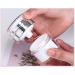Portable White Emulsion Pump Container - Travel Size Vacuum Bottle for Toiletries & Cosmetics - Buy Online on SooperMarket.com