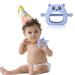 Youding Bite Ring - Calming Silicone Pacifier & Rattling Toy for Toddlers | Soothe Baby's Gums & Prevent Drops - Buy Online on SooperMarket.com
