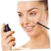 MUSISALY 12pcs Angled Eyebrow Brush Flat Concealer Brush Concealer Brush Blender Brush 15.5x1.2x0.6cm Black - Buy Online on SooperMarket.com
