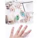 Buy Nail Mixing Palette - Nail Art Finger Ring Palette & Polish Holder - Perfect Manicure Tools - Buy Online on SooperMarket.com