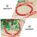 WRITWAA 16 Pcs Buddhist Red Bracelet Dainty Bracelets Red DIY Bracelet Hand Jewelry Woven Bracelets Bulk Bracelets Adjustable Red Braided Bracelets Men and Women Rope Manual Accessories 12x12cmx5pcs Redx5pcs - Buy Online on SooperMarket.com