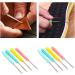 4 Pcs Plastic Handle Scratch Awl sewing DIY Tool Set for Handicrafts - Buy Online on SooperMarket.com
