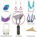 SELEWARE Stainless Steel Swing Hanger - Indoor/Outdoor Suspension Trainer Anchor - 1000lbs Capacity - 1 Pack - Buy Online on SooperMarket.com