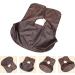 FRCOLOR Beard Shaving Cloth Bib - Men's Grooming Apron for Hair Cutting - Hair Catcher Cape for Beard Trimming - Polyester Material - Buy Online on SooperMarket.com