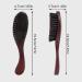 Aznever Natural Wild Boar Beard Brush for Men | Multi-Purpose Hair & Beard Care - Smooth Back Brush for Oils & Balms - Buy Online on SooperMarket.com