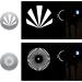 Soonpho 12-Pack Round GOBO Kit - Metal Plates with Various Patterns for Godox SA/VSA Spotlight and Soonpho OT1 Pro II III Optical Snoot - Buy Online on SooperMarket.com