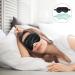 Healifty 2Pcs Soft Comfortable Sleep Eye Masks - Night Eye Cover for Home, Travel, Office - Mixed Color - Buy Online on SooperMarket.com