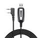 Baofeng USB Programming Cable CH340 Chip for GMRS Radio Two Way Radio Baofeng UV-5R BF-F8HP GT-3TP BF-888S UV-82 UV-S9Plus GM-15PRO Handheld ham Radio transceiver with Driver CD (Black-CH340)