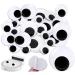 16PCS Giant Googly Eyes, YGAOHF 4 Inch 3 Inch 2 Inch Sticky Big Googly Eyes Self Adhesive, Large Googly Eyes Wiggle Eyes for DIY Crafts
