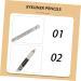 Mikinona 12pcs Lying Silkworm Eyeliner Eyeshadow Pencil Sparkle Highlighters Highlighter Pens Gels Wood White - Buy Online on SooperMarket.com