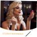 Baluue Makeup Tool Loose Powder Brush Nose Contour Brushes Blush Brush 18.50X1.00X1.00CM Black - Buy Online on SooperMarket.com