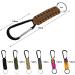 12 Premium Paracord Keychains - Braided Key Rings & Outdoor Accessories with Carabiner - Perfect for Camping & Personalization - Buy Online on SooperMarket.com