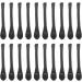 20pcs Dual Ended Eye Shadow Makeup Brushes Portable Soft Hair Spong Head Makeup Brushes for Eyes for Powder and Cream Eyeshadows - Buy Online on SooperMarket.com