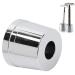 Dekaim Razor stand for razor plane men's rasi stand made of aluminum alloy for bathroom worktops shaving brush dry stalls for men silver