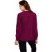 Green Town Women's Zip Front GT Performance Warm-Up Scrub Jacket - Large Wine/Berry - Buy Online on SooperMarket.com