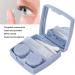 Tmishion Portable Contact Lens Container Set | Travel-Friendly Mini Lens Case with Clip-On Solution Bottle - Buy Online on SooperMarket.com