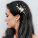 Easedaily Silver Rhinestone Bridal Hair Comb - Wedding Hair Accessory for Women - Buy Online on SooperMarket.com
