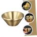 Zerodeko 4pcs Double Layer Insulation Bowl Camping Bowls Noodle Bowl Decorative Soup Bowl Dishes Reusable Ice Cream Bowls Korean Soup Noodles Stainless Steel Bowl Toddler Anti-Scald Pasta 12X12X5.8CMx4pcs Goldenx4pcs - Buy Online on SooperMarket.com