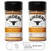 Kinder's Roast Chicken with Garlic and Herbs Seasoning 2.3 oz. Pack of 2 Bundle With Snack Scout Adjustable Measuring Spoon