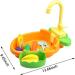 Automatic Bird Bathtub with Faucet - Ideal for Parakeets, Cockatiels, Conures, and Small Birds | SGQCAR New Orange - Buy Online on SooperMarket.com