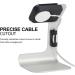 Tranesca Watch Charger Stand Holder Dock for Series 8/7 / 6/5 / 4/3 / 2/1/ SE (38mm / 40mm / 41mm / 42mm / 44mm / 45mm) - Silver Grey - Must Have Watch Accessories - Buy Online on SooperMarket.com