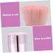NOLITOY Mushroom Head Makeup Brush | Fluffy Face Powder & Cheek Brush | Triangle Body Brush | Portable Pink Beauty Tool - Buy Online on SooperMarket.com