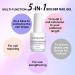 Saviland 5 in 1 Clear Builder Base Gel - Nail Strengthener for Broken Nails - 15ml UV/LED Gel - Buy Online on SooperMarket.com