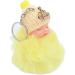 Buy mlida Sleeping Baby Pendant Keychain - Cute Fluffy Fur Doll Luggage Tag | International Shipping Available - Buy Online on SooperMarket.com