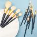 DFHBFG Professional Makeup Brush Set - Eyelash & Eyebrow Brushes | Quality Powder & Shading Kit for Flawless Makeup - Buy Online on SooperMarket.com