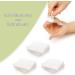 Degasa Premium 100% Pure Cotton Exfoliating Squares - Hypoallergenic Lint-Free Makeup & Nail Polish Remover Pads for Women | 160 Count - Buy Online on SooperMarket.com