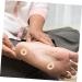 KOMBIUDA 4sheets Latex Corn Stickers Stickers Toe Corn Pad Corn Pads for Toe Cushions Toe Separator Gel Corn Toe Corn Remover Toe Pad Bunion Pads Foot Patch Latex Sponge Feet - Buy Online on SooperMarket.com