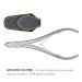 Here are a few options for the Meta Title:1. GERMANIKURE Tower Point Cuticle Trimmer - Half Jaw Nipper - Made in Germany - FINOX Stainless Steel - Manicure Tool2. GERMANIKURE Cuticle Trimmer - Half Jaw Nipper - Ethically Made in Germany - FINOX Stainless  - Buy Online on SooperMarket.com