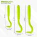 Rubigo 3 Pack Tick Remover Tools For Dogs Cats Humans. | Quick Safe And Painless Removal Of All Tick Sizes. 3 Different Sized Strong Plastic Tick Removers | For All Pets (Green) - Buy Online on SooperMarket.com