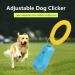 Zerodis Dog Training Clicker - Adjustable 3-Stage Sound Universal Pet Training Device for Cats & Dogs - Blue - Buy Online on SooperMarket.com