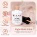 RARJSM Milky Rose Gel Nail Polish - Soak Off Clear Nude Pink French Manicure Varnish - 15ml LED UV Gel for Home Salon DIY - Buy Online on SooperMarket.com